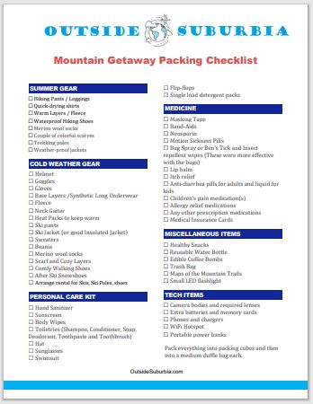 Printable White Blue Modern Travel Checklist, travel checklist, family  packing list, vacation to do list, checklist pdf, travel packing list