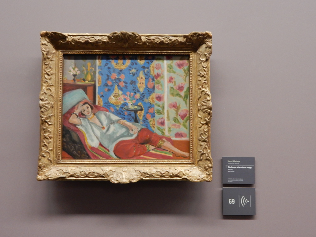 Works of Henri Matisse at Musee de l'Orangerie in Paris