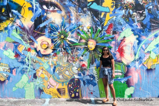 Murals at Wynwood Walls in Miami • Outside Suburbia Family