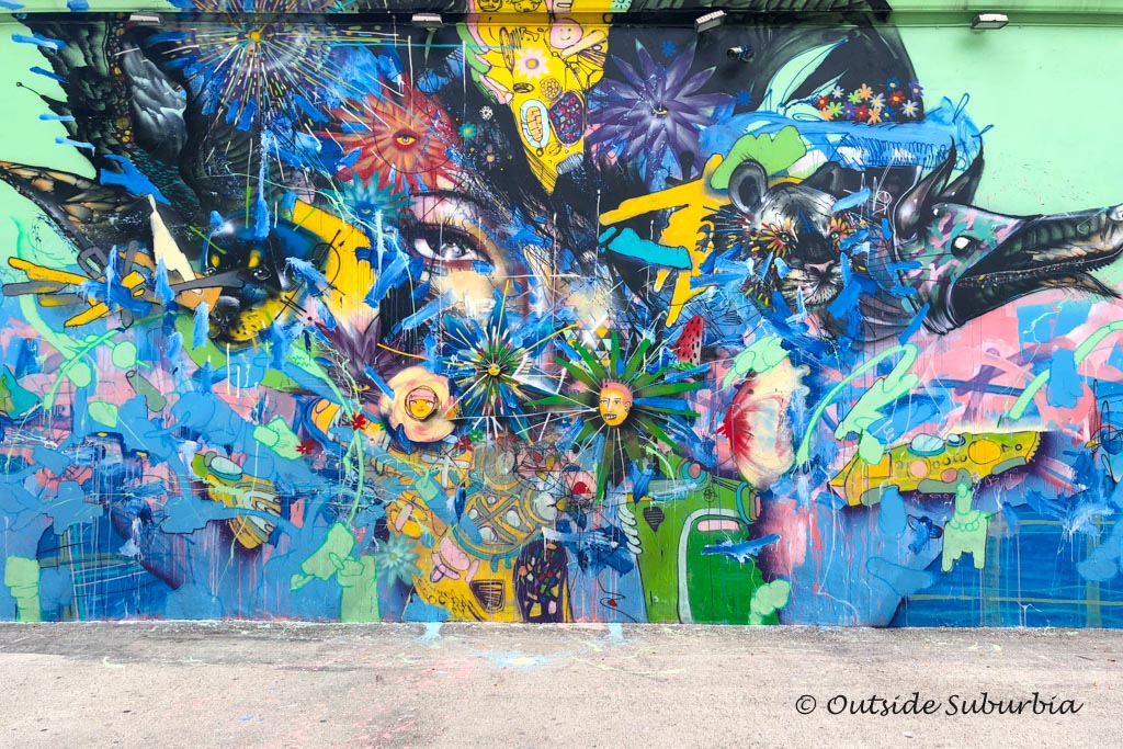 Murals at Wynwood Walls, Miami - outsideSuburbia.com