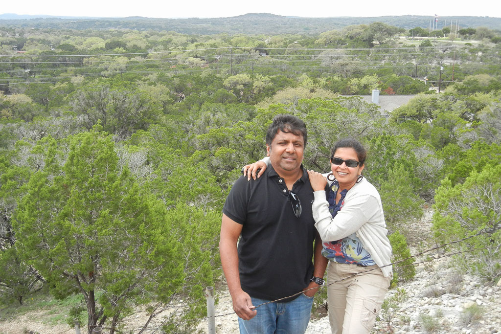 View from the top of Mount Baldy, Wimberley, Texas 