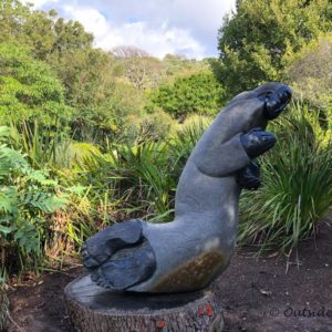 Zimbabwean Stone Sculptures - Kirstenbosch Botanical Garden in Cape Town - outsidesuburbia.com
