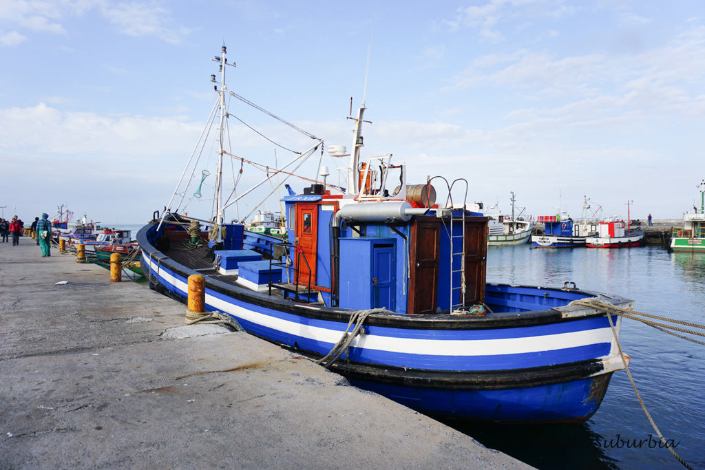 Fishing boats on Kalk Bay, Cape Town - outsidesuburbia.com