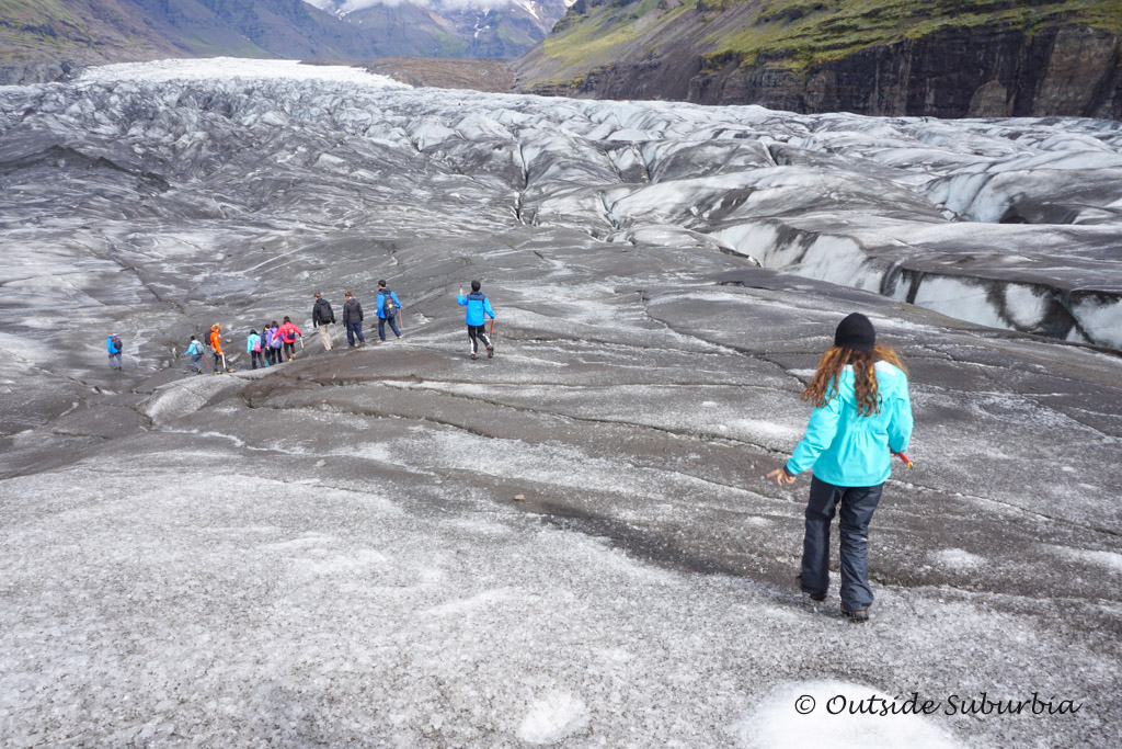 Glacier Hike in Skaftafell National Park in Iceland - OutsideSuburbia.com