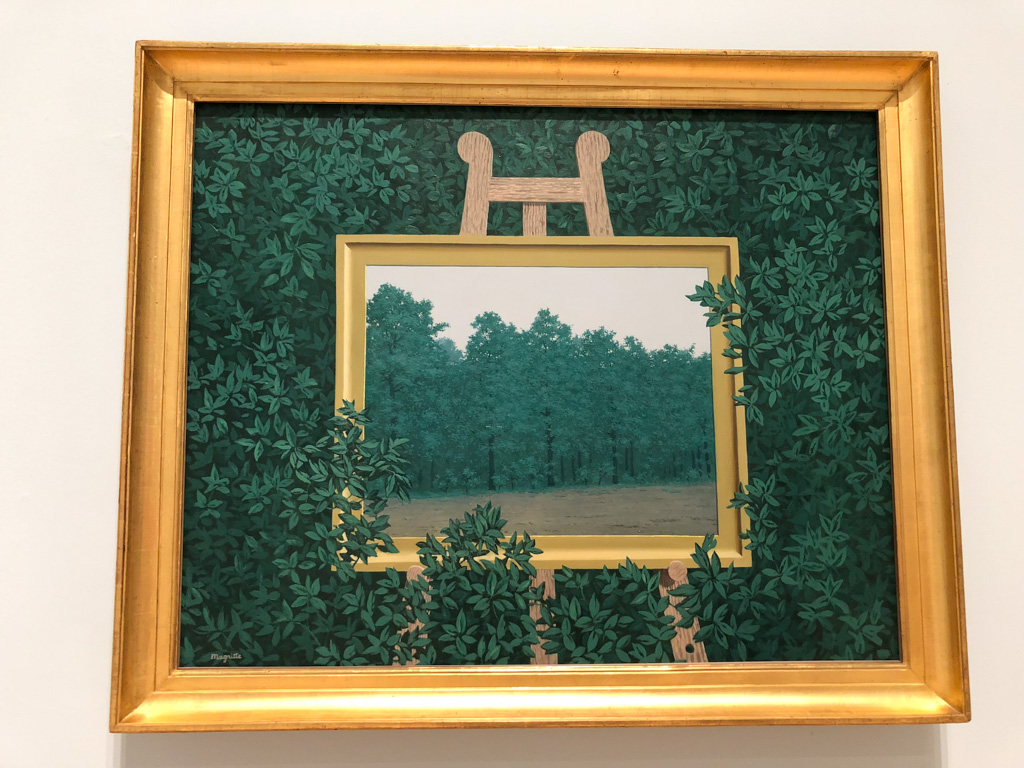 Museum Walk: at the MOMA in San Francisco - Magritte - OutsideSuburbia.com