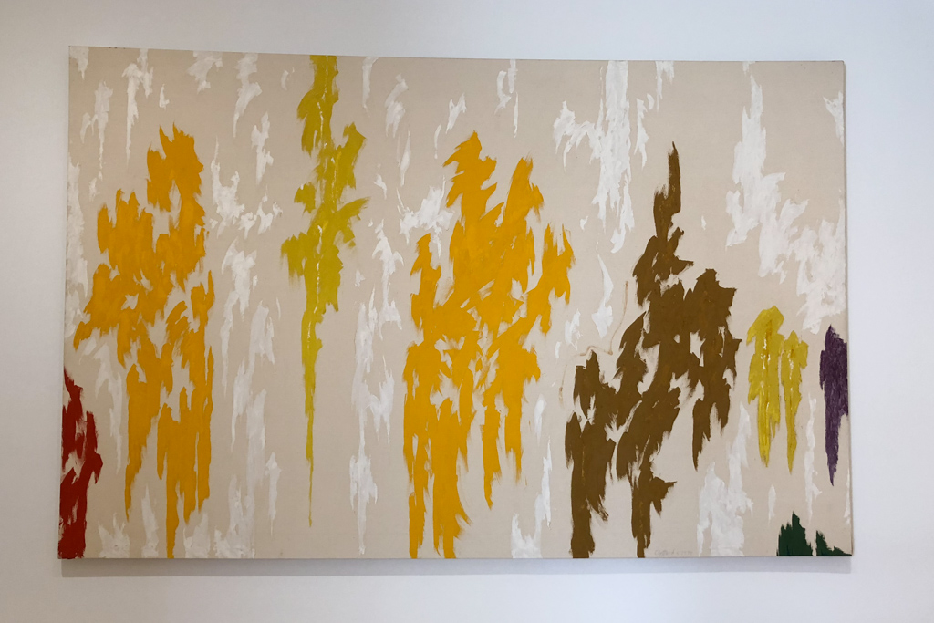 Abstraction by Clyfford Still  at SFMOMA