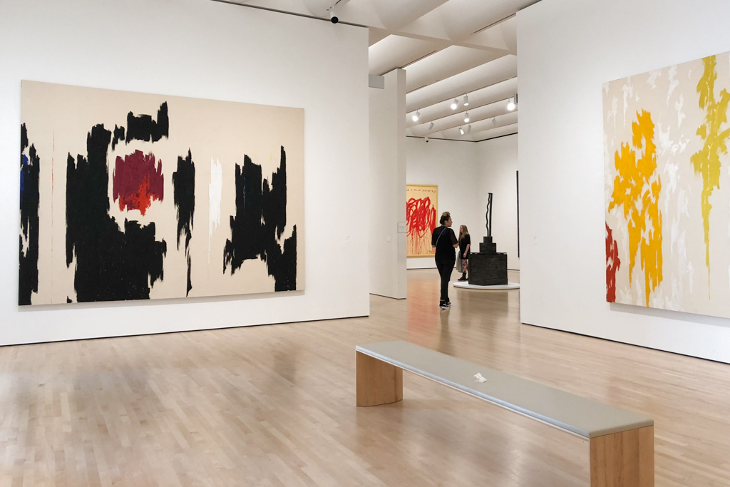 Abstraction by Clyfford Still 