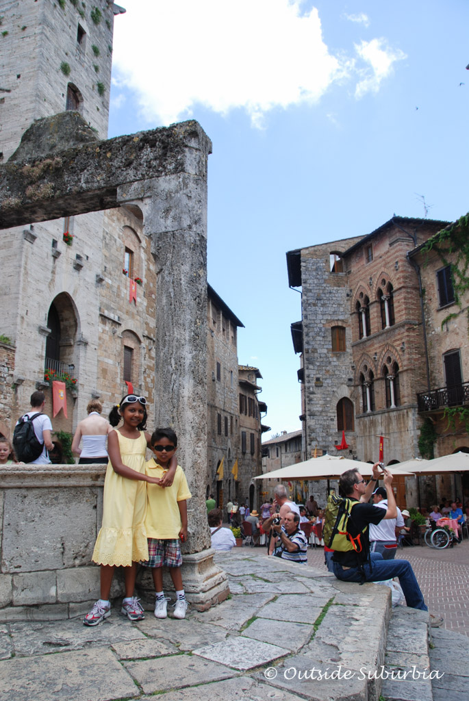 San Gimignano, Italy - Outside Suburbia