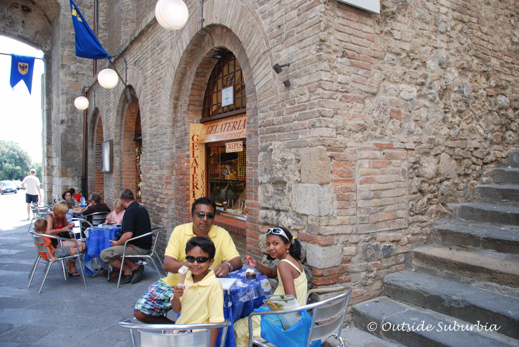 San Gimignano, Italy - Outside Suburbia