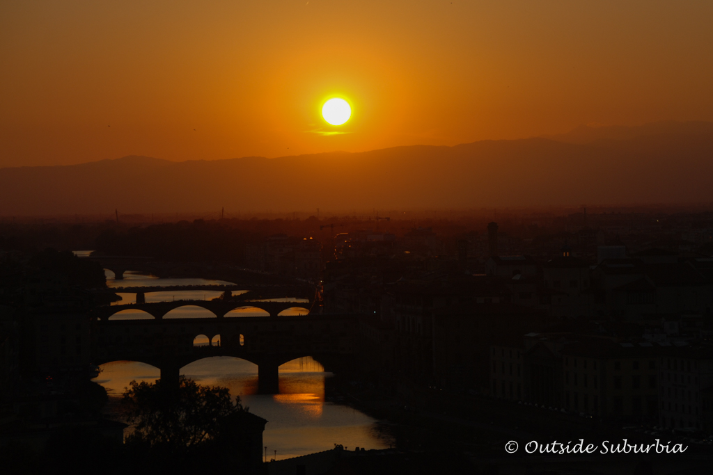 Ponte Vecchio, the only bridge across the Arno in Florence until 1218 - Outside Suburbia