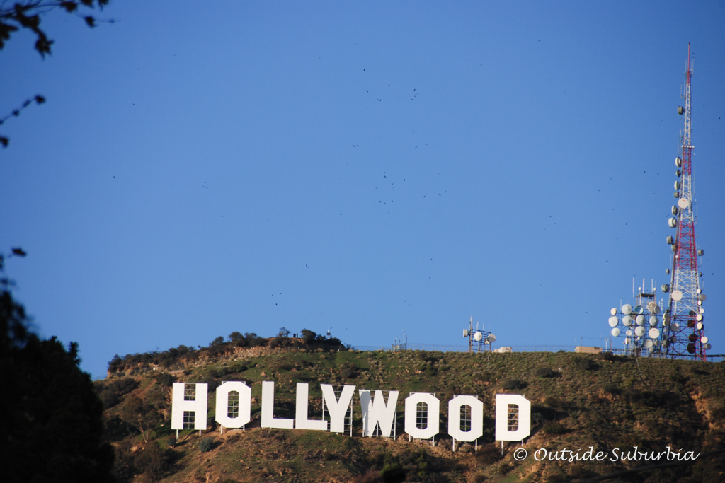  The iconic Hollywood sign 