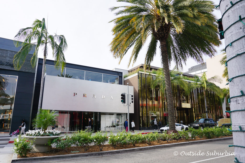 Prada Store on Rodeo drive, Beverly Hill