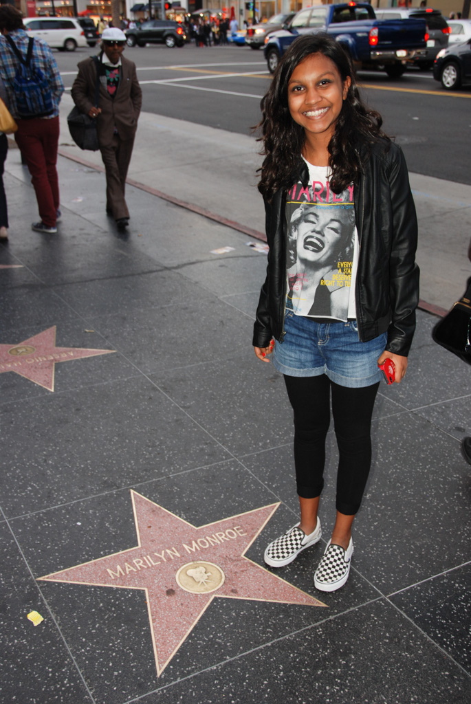 Marilyn Monroe Star in Hollywood