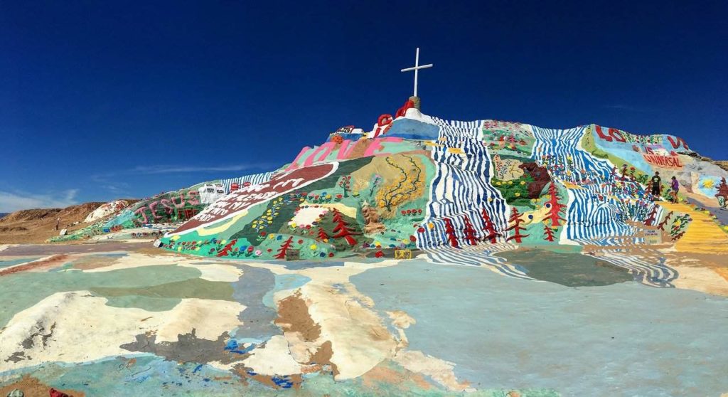 Salvation Mountain, a brilliantly colorful artist enclave near the Salton Sea - Outside Suburbia
