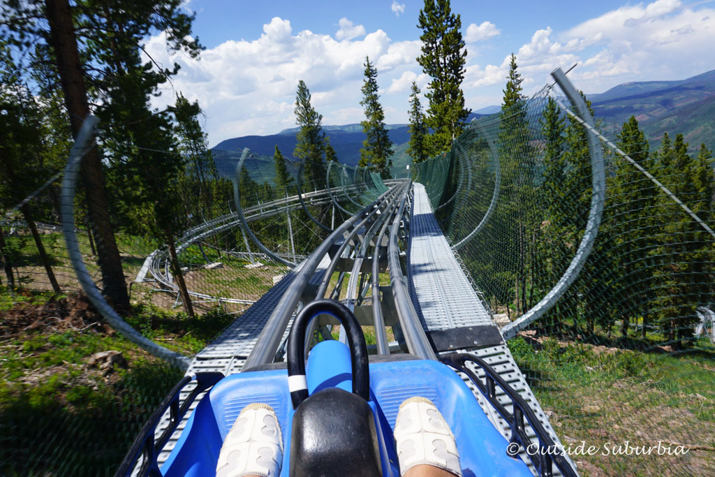 Alpine coaster. Read the article to see why we think Summer is Vail is an Epic Adventure #Vail #Colorado #SummerAdventures