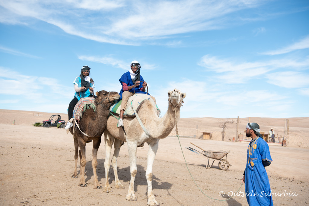 Camel rides on the Agafay Desert near Marrakech | Outside Suburbia