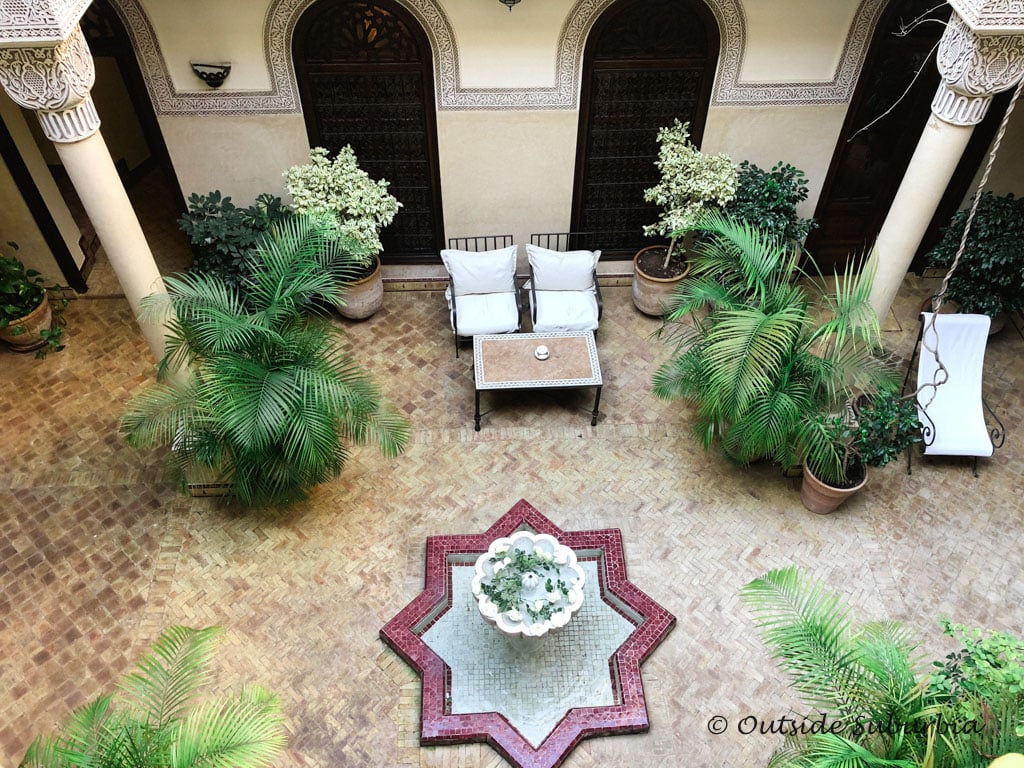 Where to stay in Marrakech: Villa des Orangers | Outside Suburbia