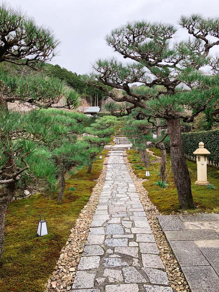 A path that leads to a beautiful Zen garden in Kyoto, Japan | OutsideSuburbia