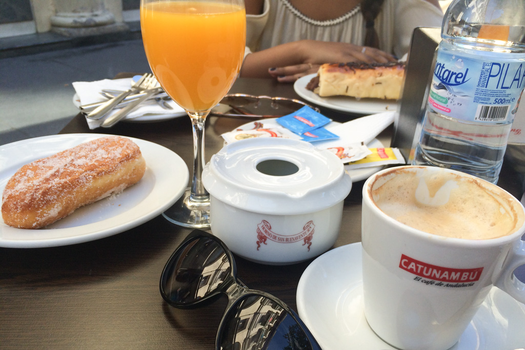 Typical Spanish Breakfast | Outside Suburbia