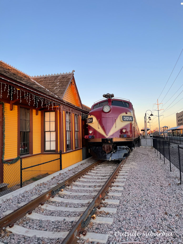 Vintage railroad in Grapevine, Texas | Outside Suburbia