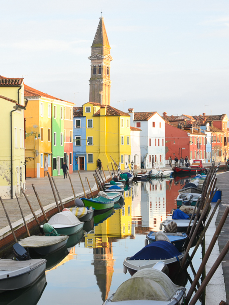 The most colorful town in Italy: Burano