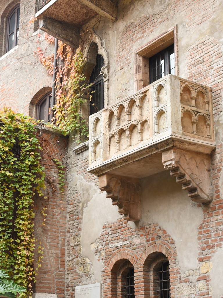Juliet's Balcony, Verona, Italy
