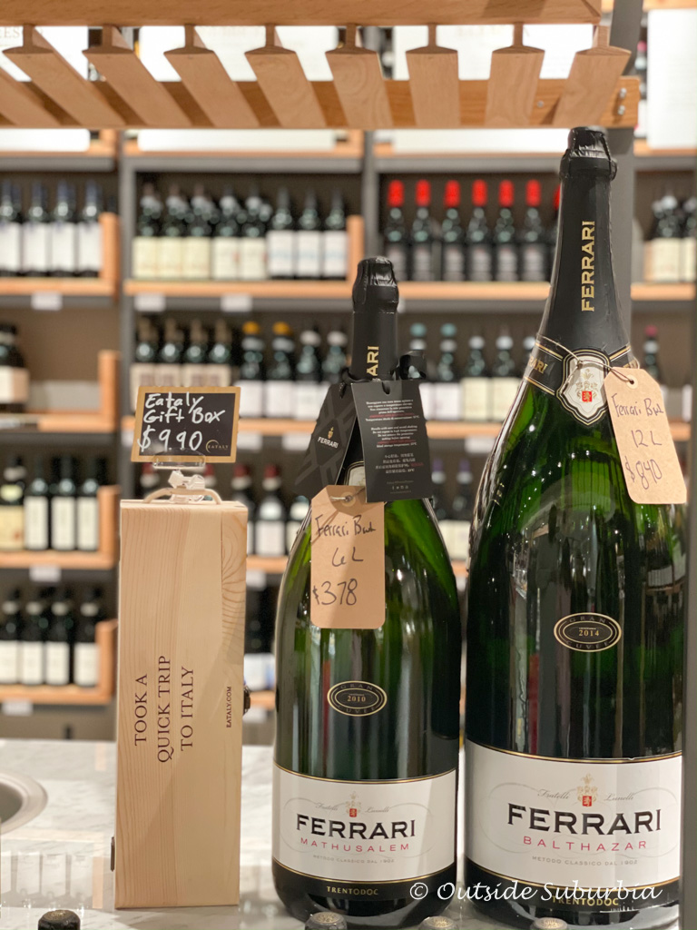 Buy your Italian Wine at Eataly | Outside Suburbia