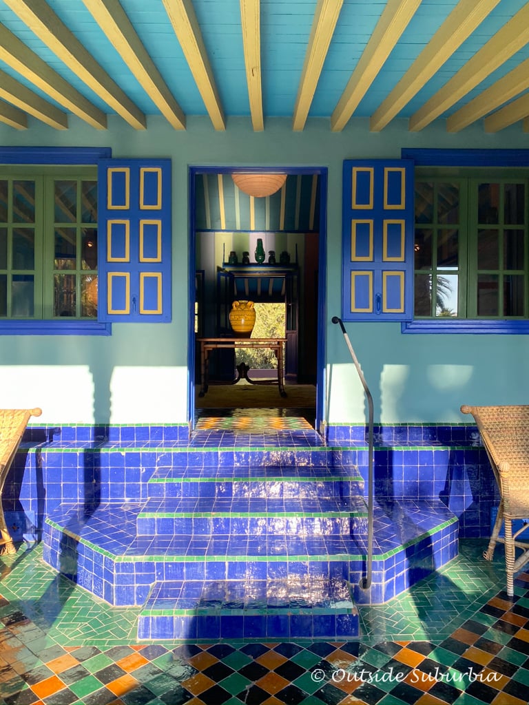 Inside Yves Saint Laurent's Majorelle Garden in Marrakech, Morocco | Outside Suburbia