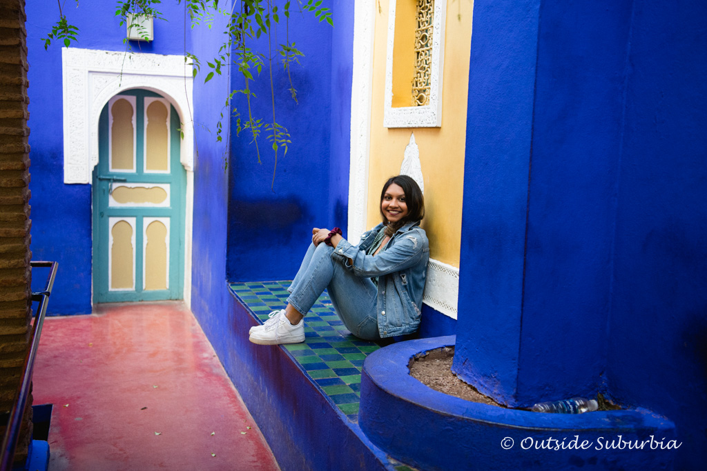 Yves Saint Laurent's Majorelle Garden in Marrakech, Morocco | Outside Suburbia