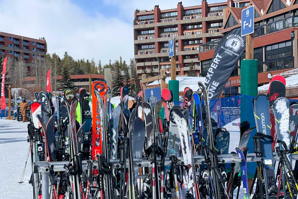 A premier skiing destination in North America and the best ski schools for beginners (both kids and adults).
