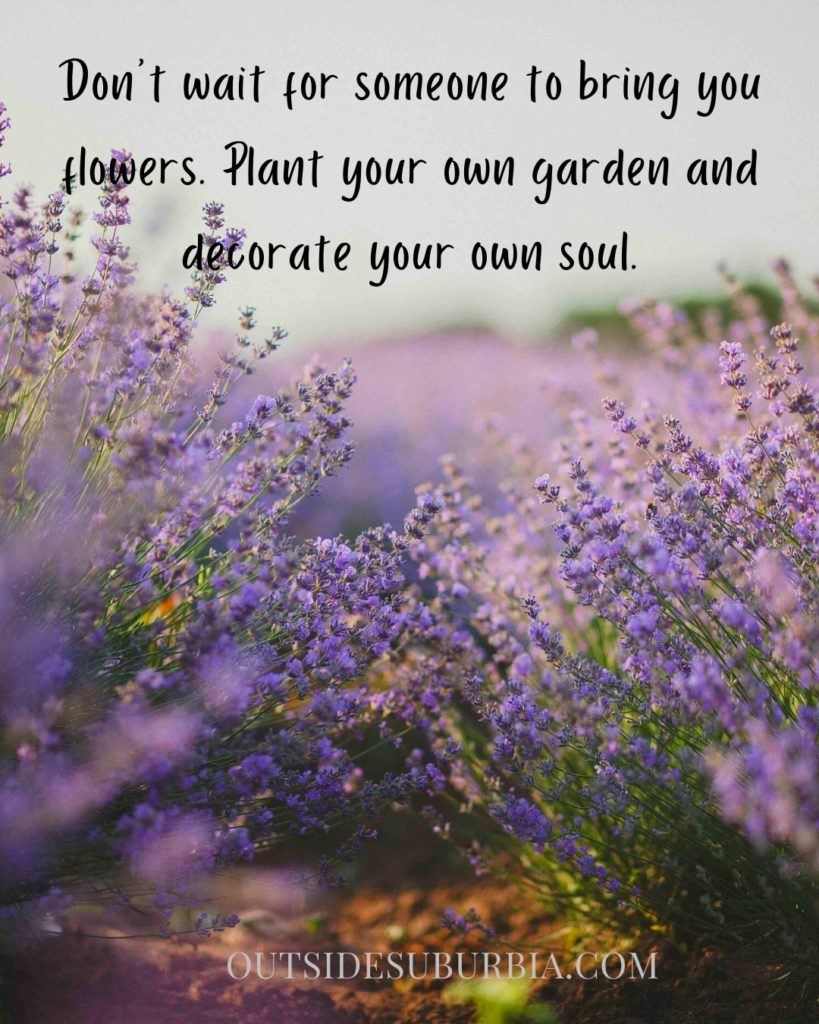 Inspiring Flower Quotes and Captions | Outside Suburbia