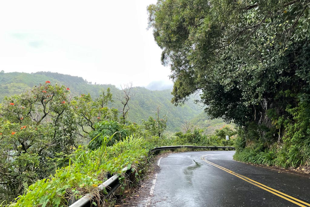 Popular spots on the scenic Hana Highway 