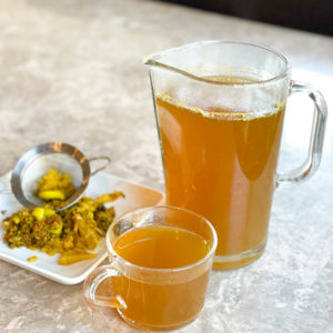Homemade Herbal Tea for allergy relief