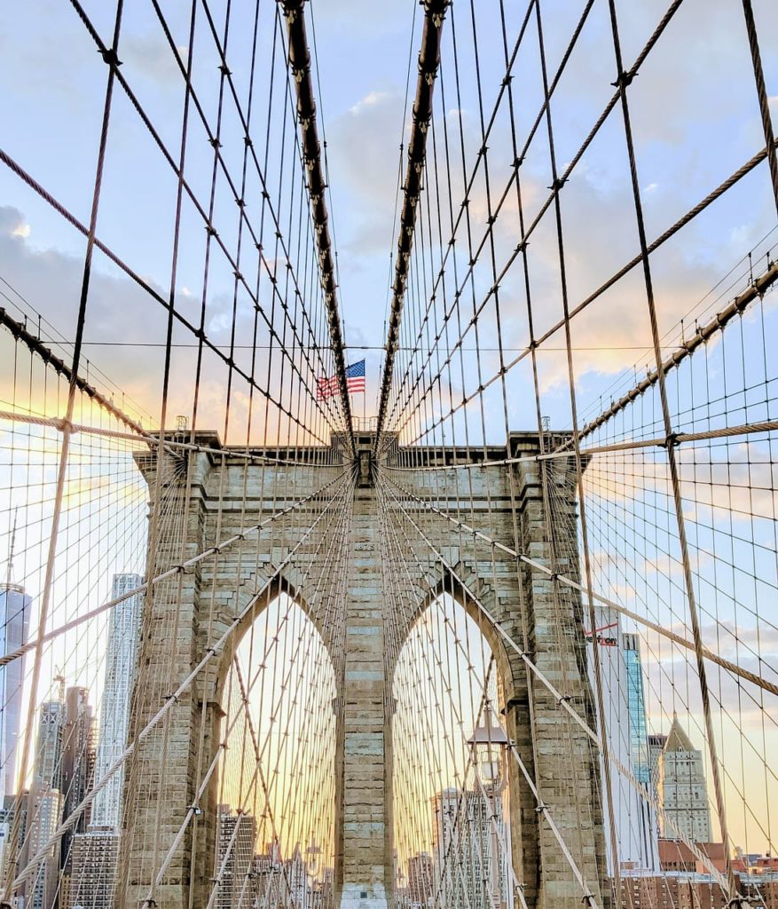 Walk on Postcard-perfect Brooklyn Bridge | Best things to do in New York City | Outside Suburbia