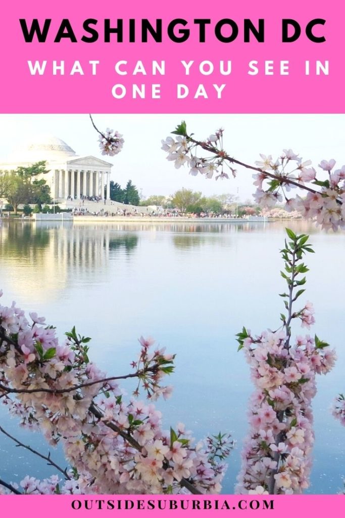 What can you see in One day in Washington, DC | Outside Suburbia