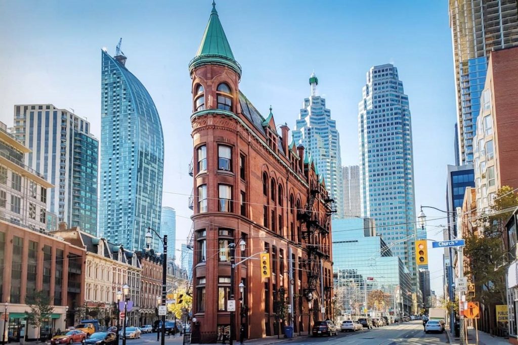 Gooderham Building, Toronto’s flat-iron building