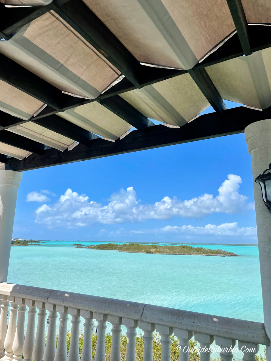 Best view in Chalk Sound in Turks and Caicos
