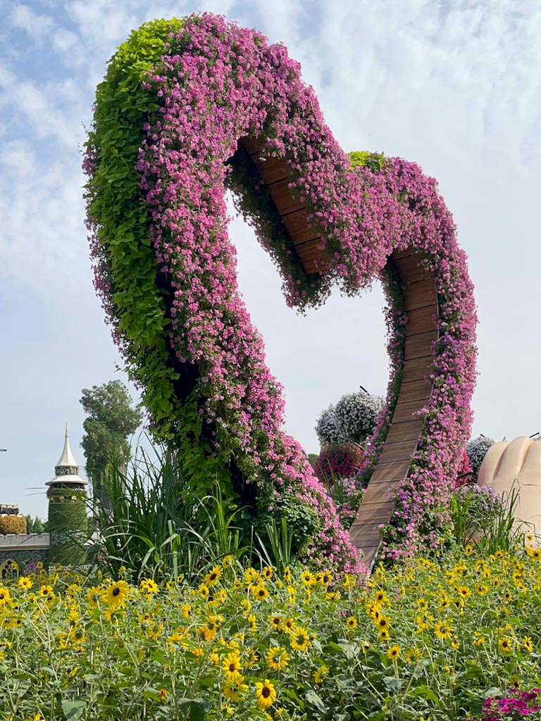 Hearts at the Dubai Miracle Garden