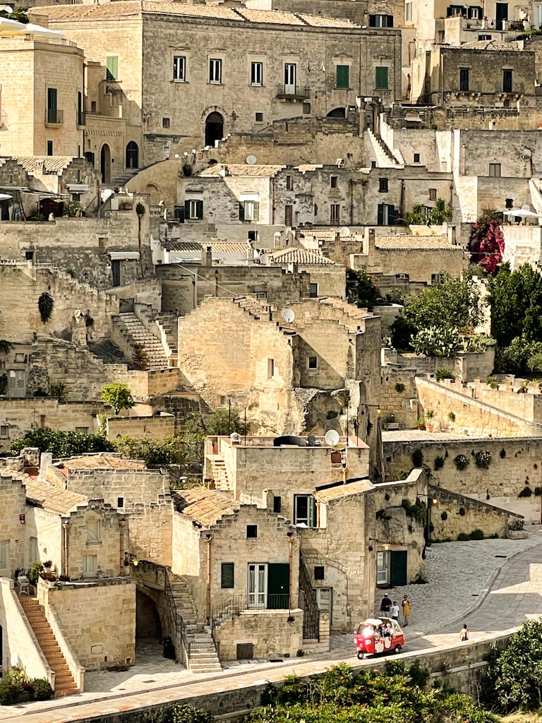 Cave homes on the Sassi of Matera, Italy