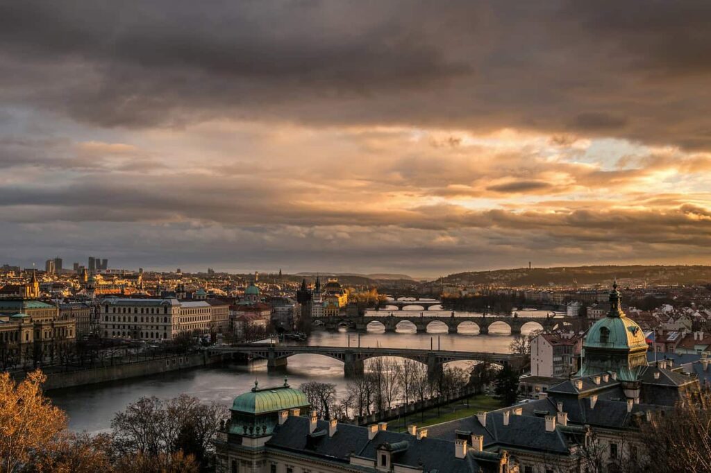 Prague Sunset